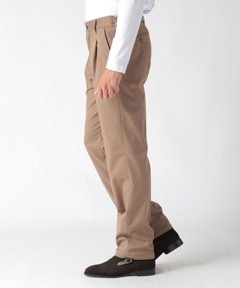 MEN'S BIGI TRストレッチクリースパンツ ベージュ