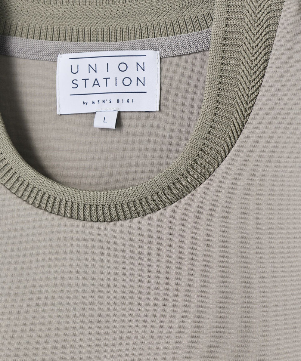 UNION STATION ジャケットTシャツ（クルー） グレー