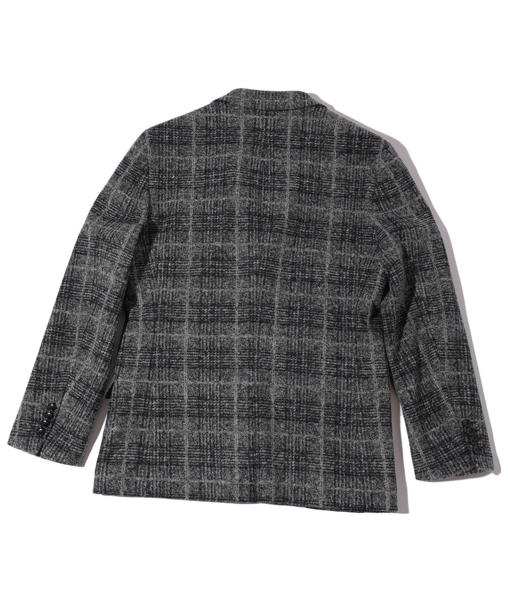 MEN'S BIGI 【LANIFICIO ROMA】ジャージテーラードジャケット ブルー系その他