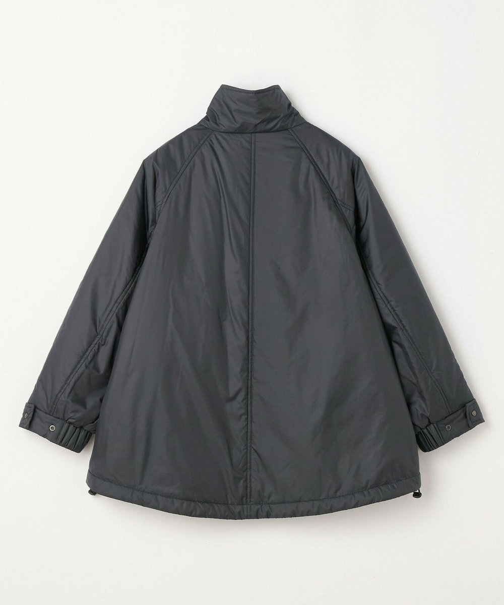 feerique feerique シルキータフタパディングコクーンコート ブラック