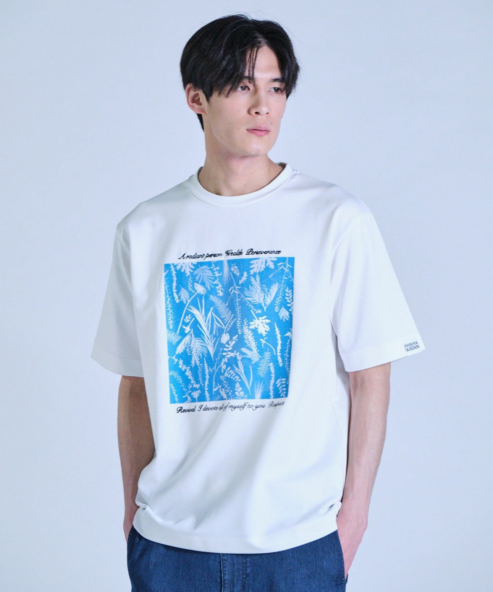 UNION STATION 【HIBIYA-KADAN】コラボグラフィックTシャツ ホワイト