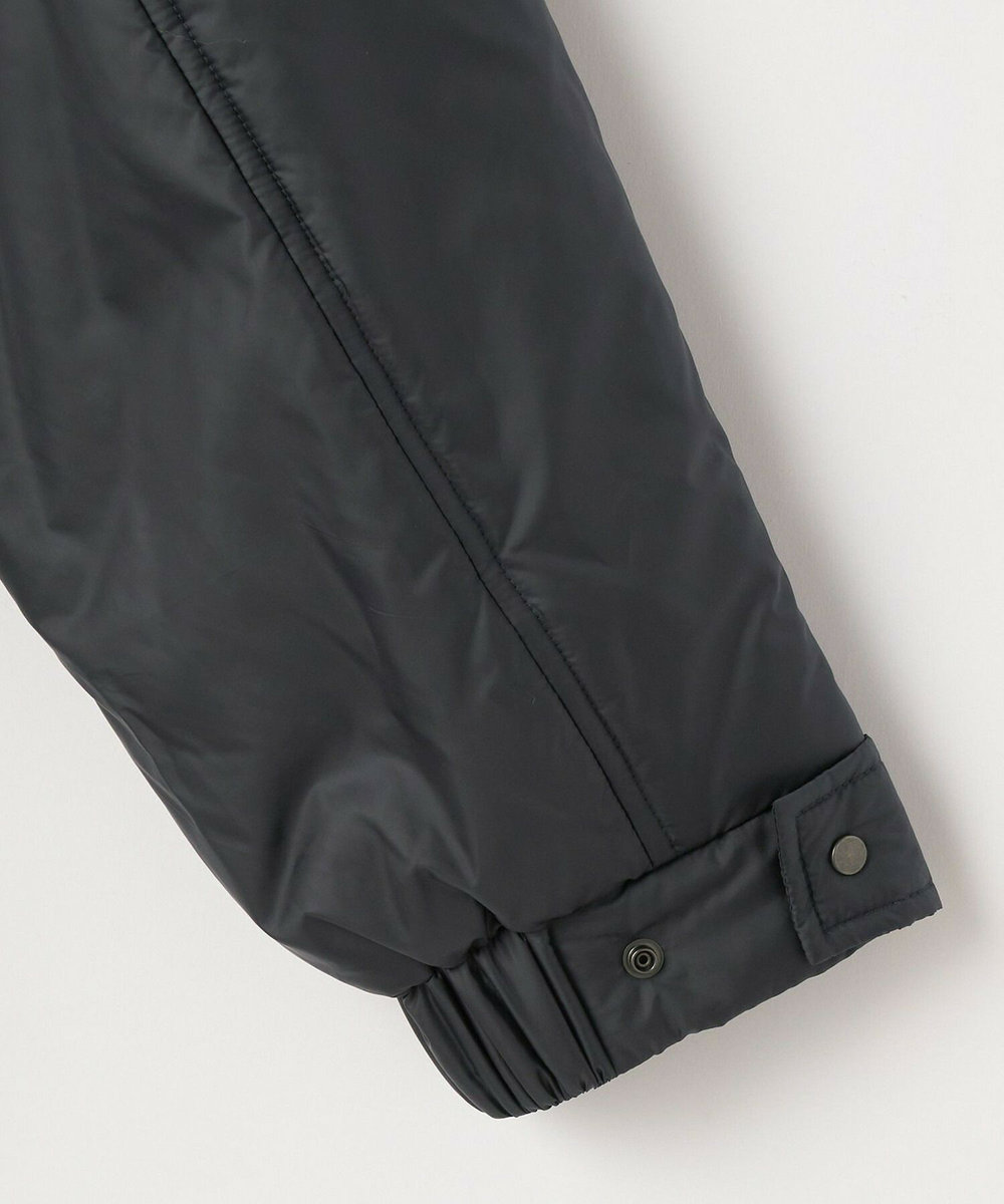 feerique feerique シルキータフタパディングコクーンコート ブラック
