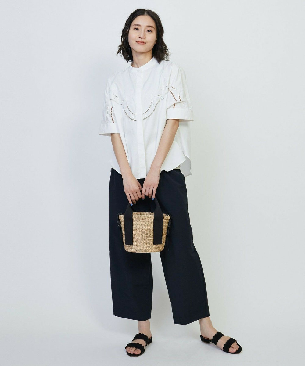 L'EQUIPE エアリータフタパンツ ブラック