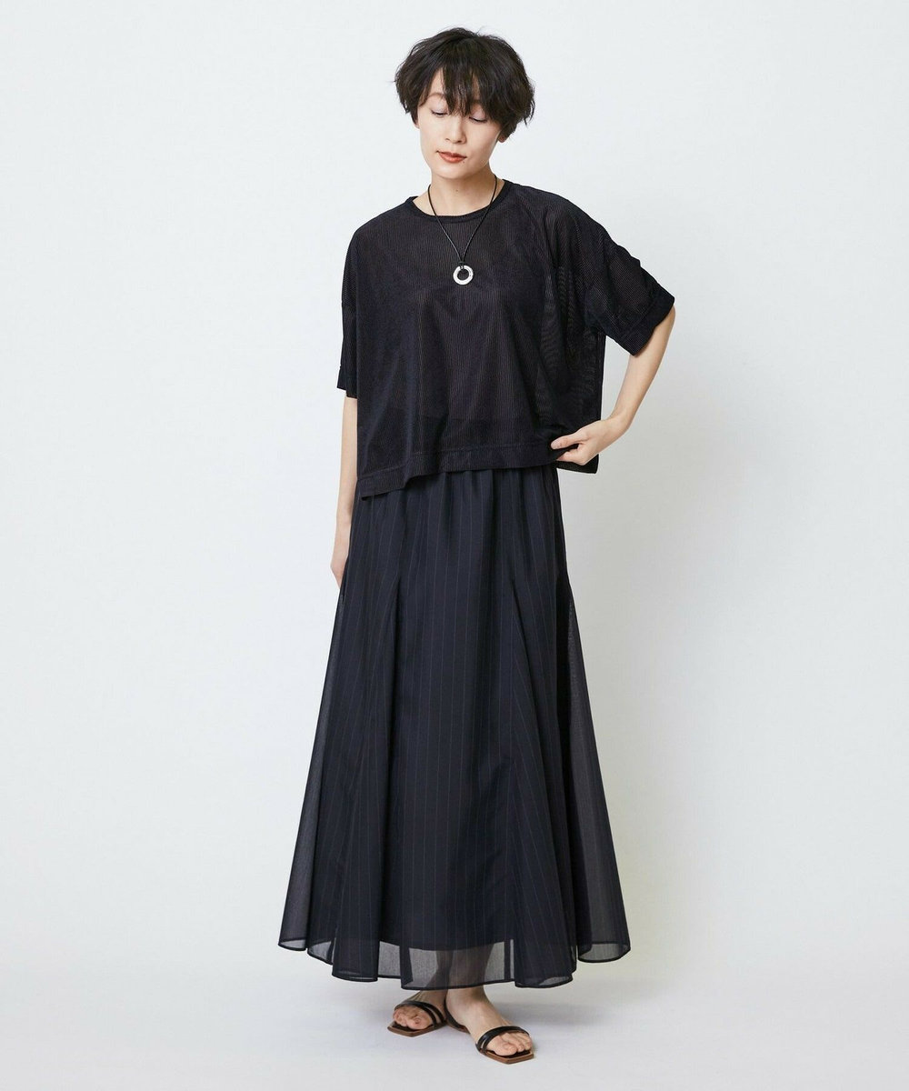 feerique feerique リヨセルパイルビッグTシャツ ブラック