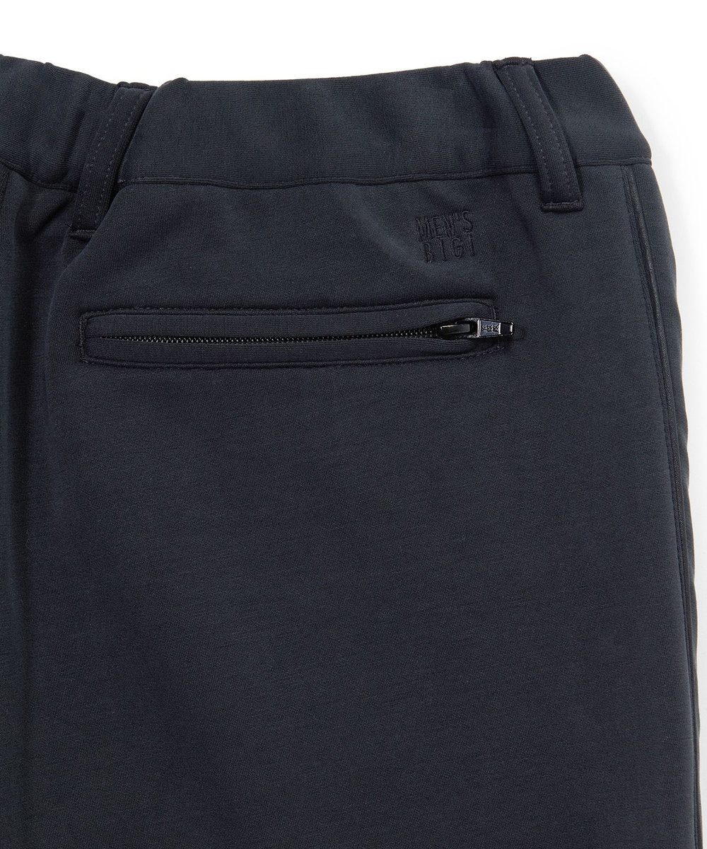 MEN'S BIGI スエードタッチ ダンボールイージーパンツ ブラック