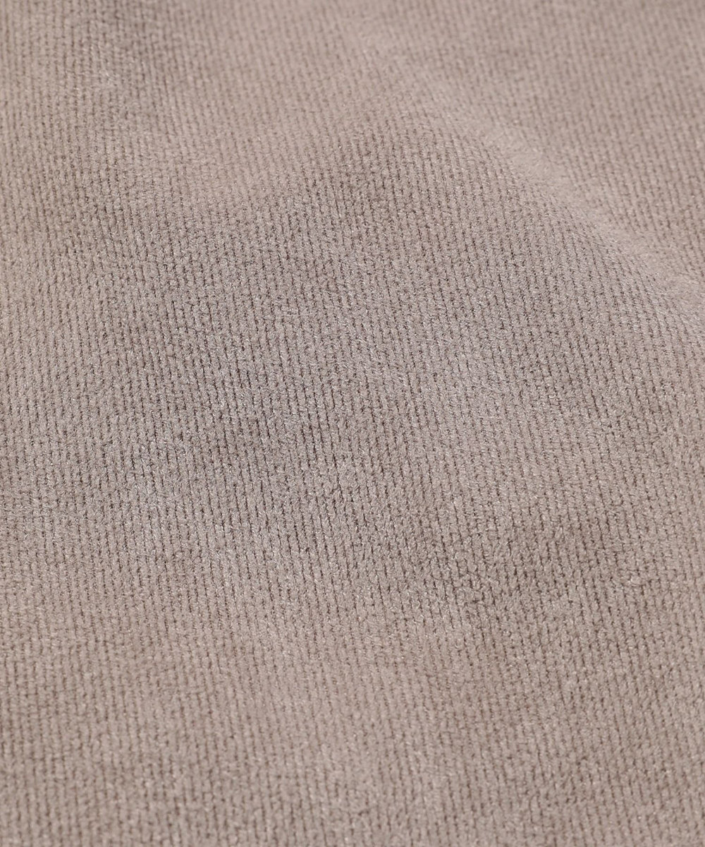 MEN'S BIGI ピケスエードカットシャツ グレー