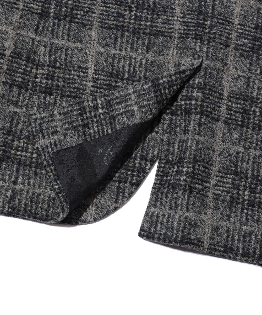 MEN'S BIGI 【LANIFICIO ROMA】ジャージテーラードジャケット ブルー系その他