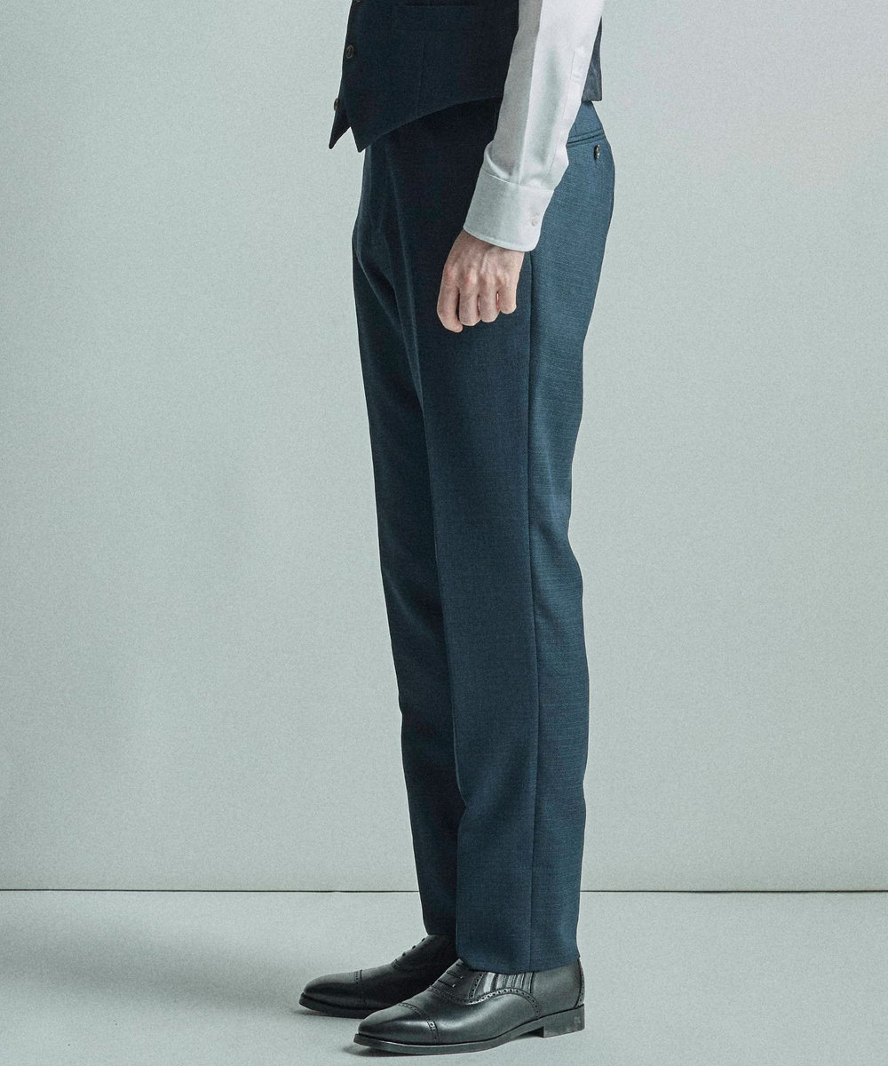 MEN'S BIGI ミックスヤーン/ホップサックスラックス グリーン