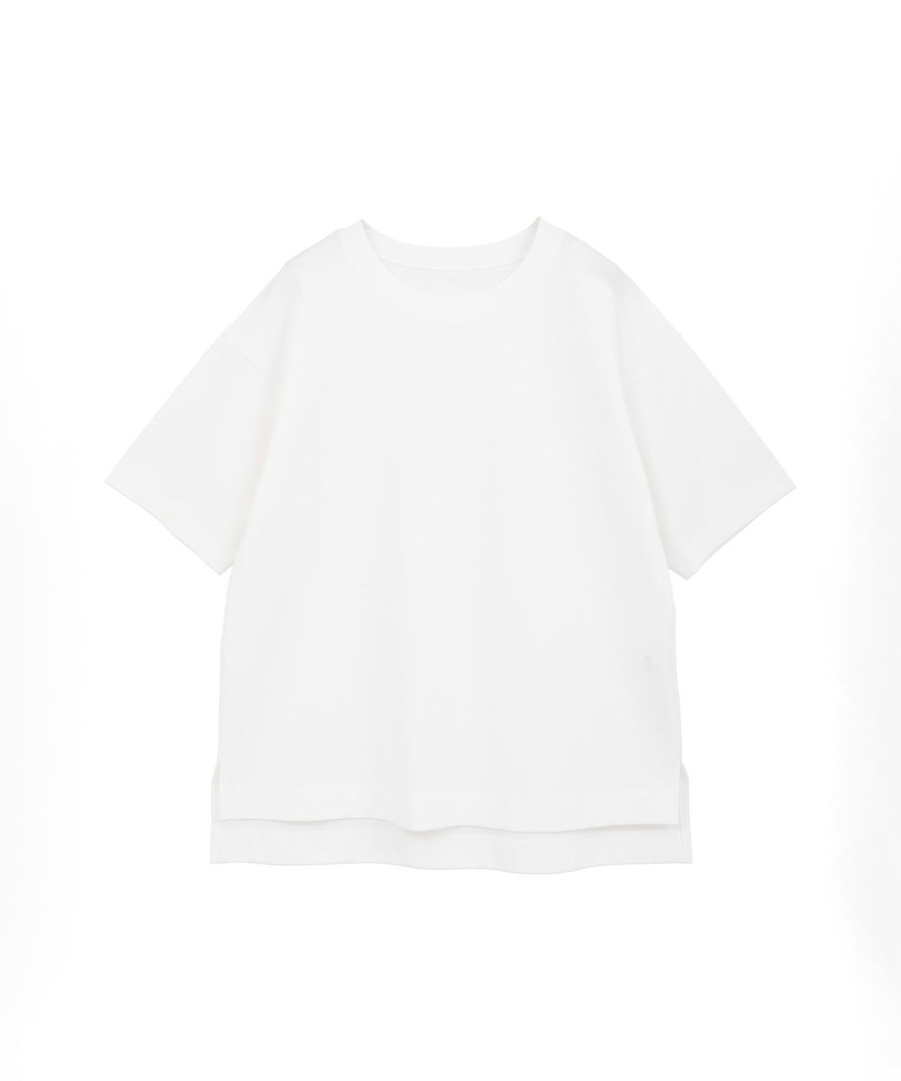 1er Arrondissement スーピマポンチTシャツ ホワイト