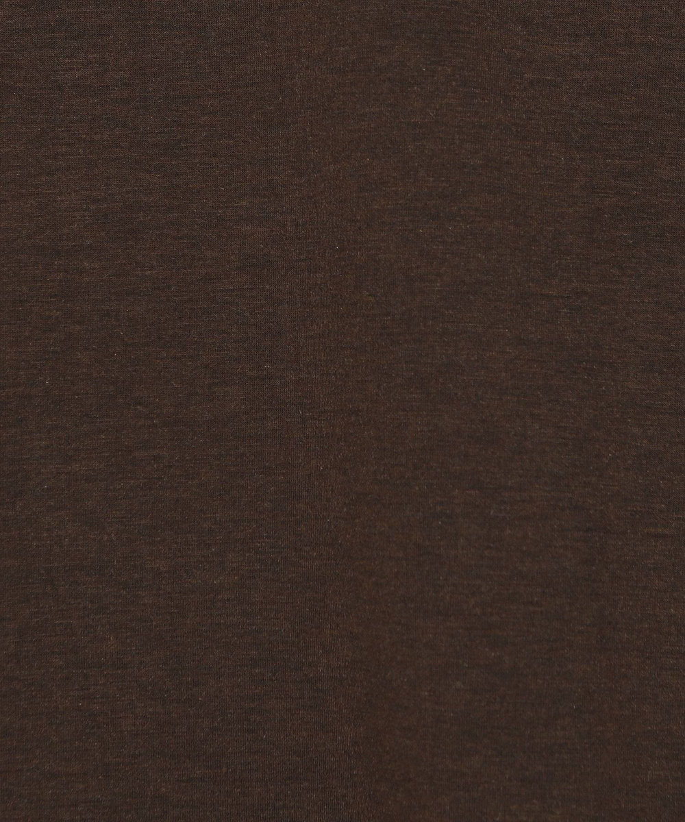 MEN'S BIGI ライトダンボールスウェットロングTシャツ ブラウン