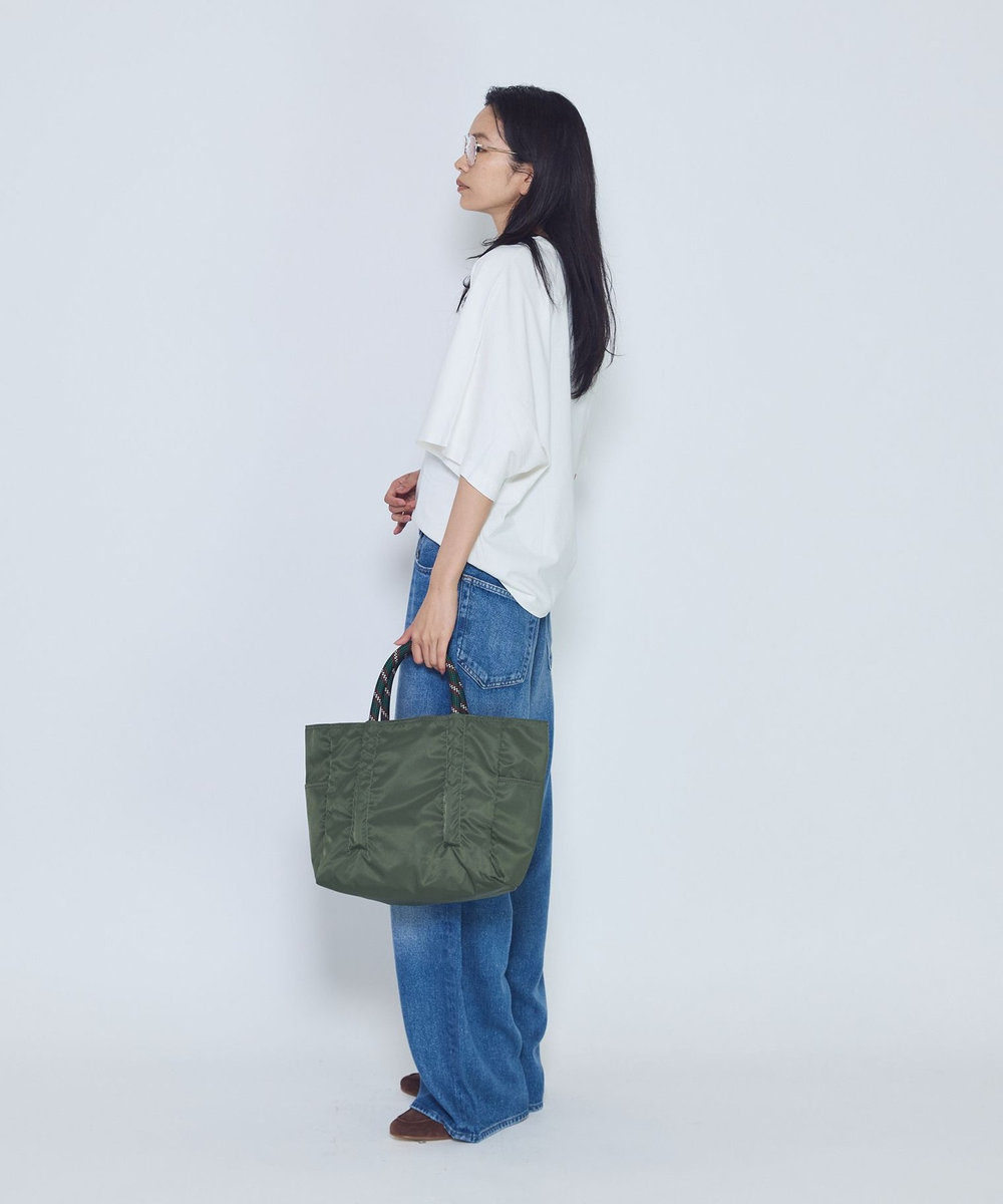 1er Arrondissement ＜AGOLDE （エーゴールドイー）＞ショルダーカットTシャツ ホワイト