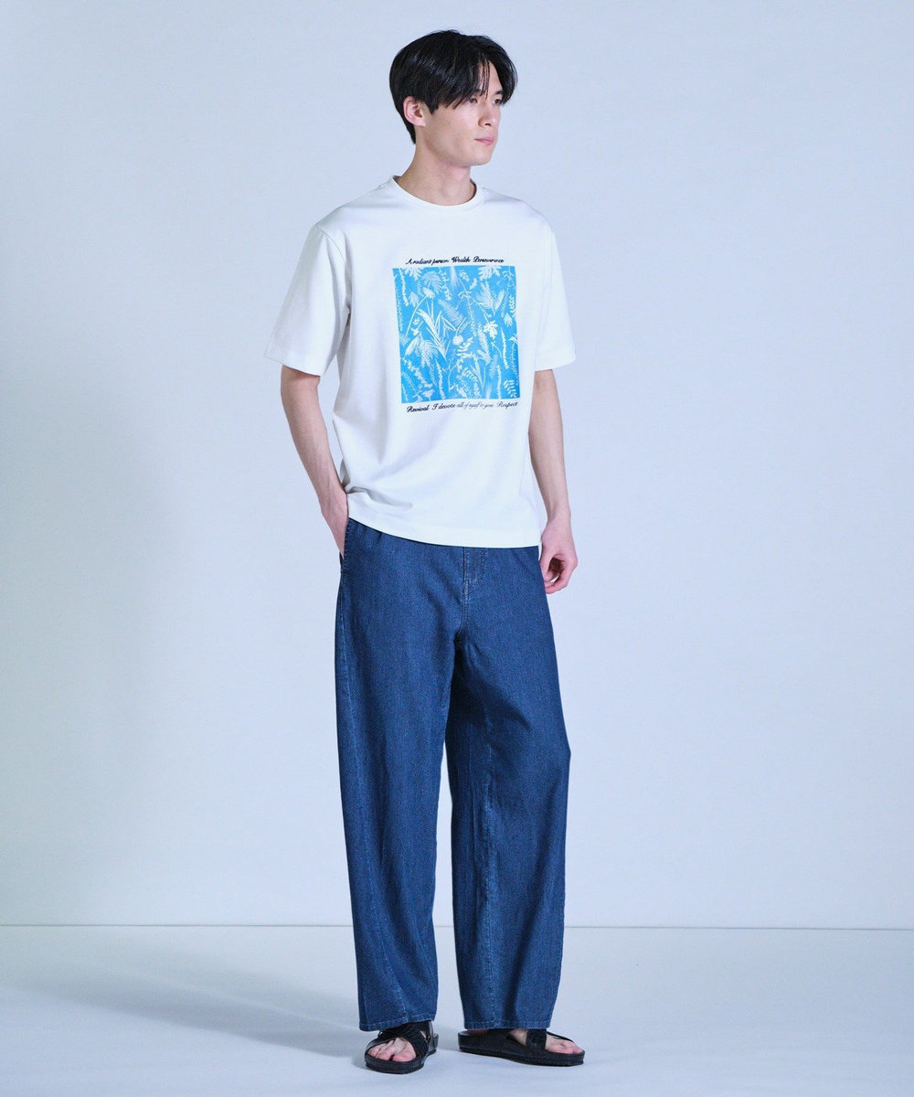 UNION STATION 【HIBIYA-KADAN】コラボグラフィックTシャツ ホワイト
