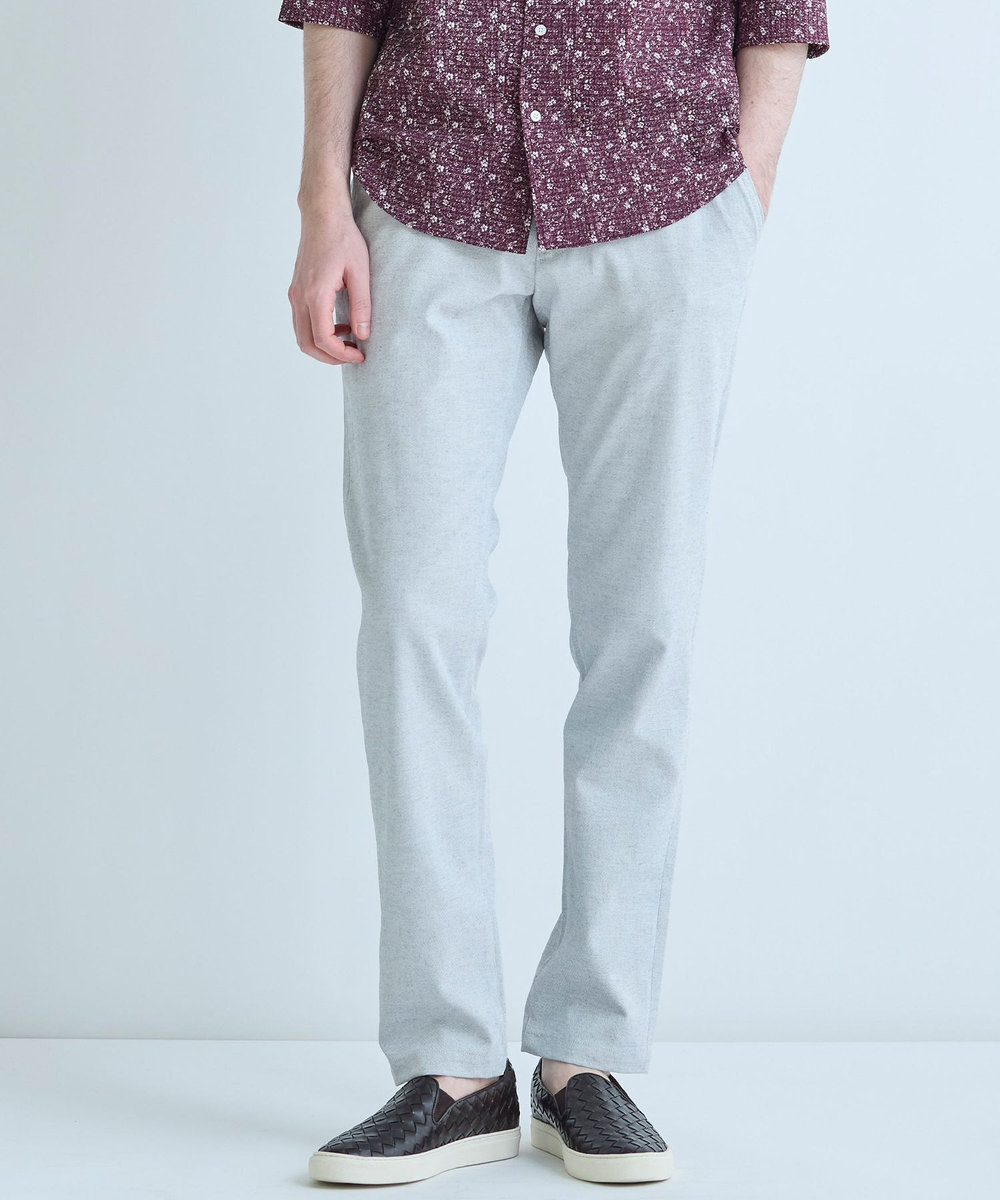 MEN'S BIGI シェルタリングドライオックス フルレングスパンツ＜吸汗速乾/紫外線防止/接触冷感/ストレッチ＞ サックスブルー