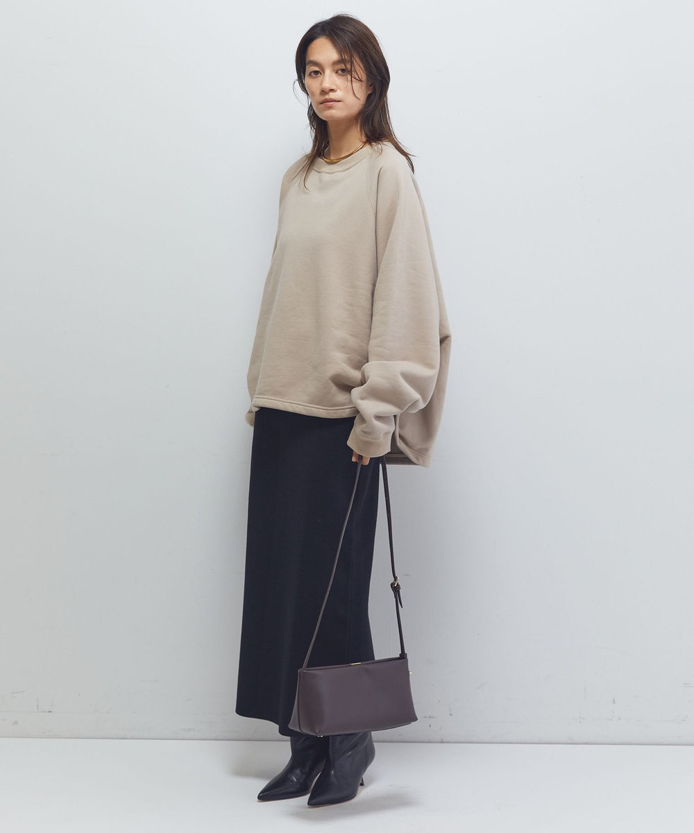 1er Arrondissement ＜PUNTI（プンティ）＞“PORTRAIT-ONE SHLD"ワンハンドルバッグ ブラウン