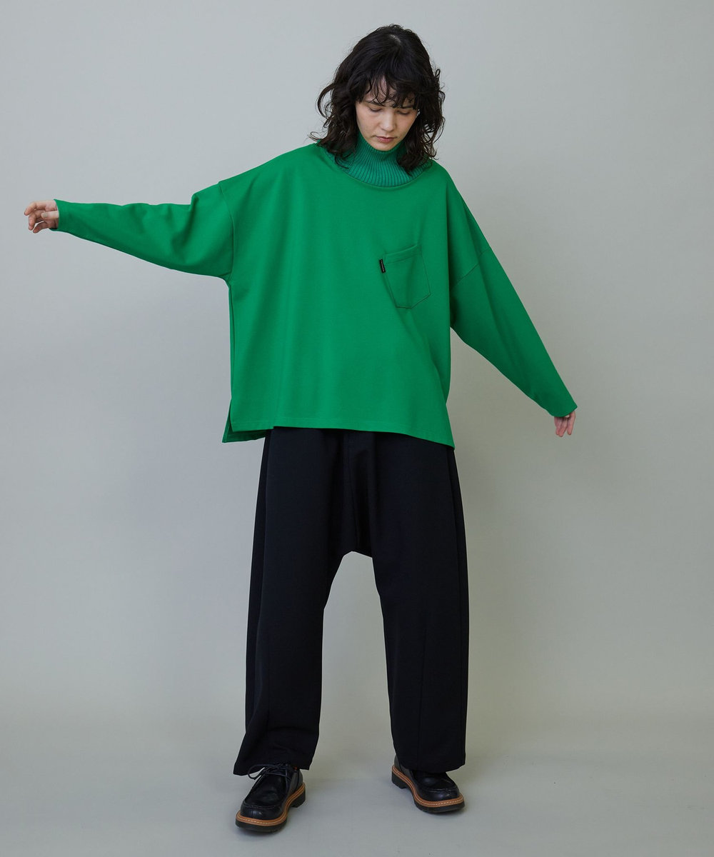 FRAPBOIS ダブクロ パンツ ブラック