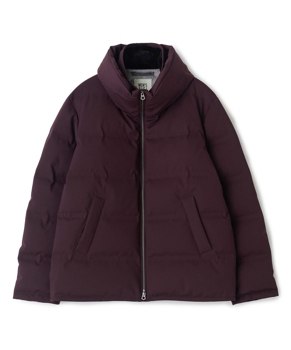 MEN'S BIGI シームレスダウンブルゾン ボルドー