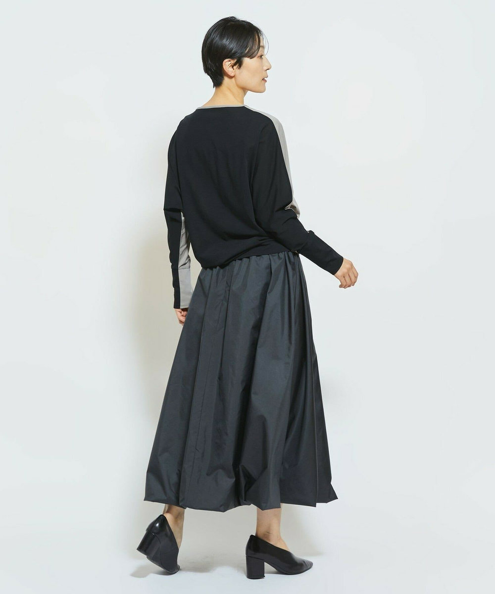 MOGA Collection MOGA Collection フレスカジャージードルマンスリーブカットソー グレイッシュベージュ