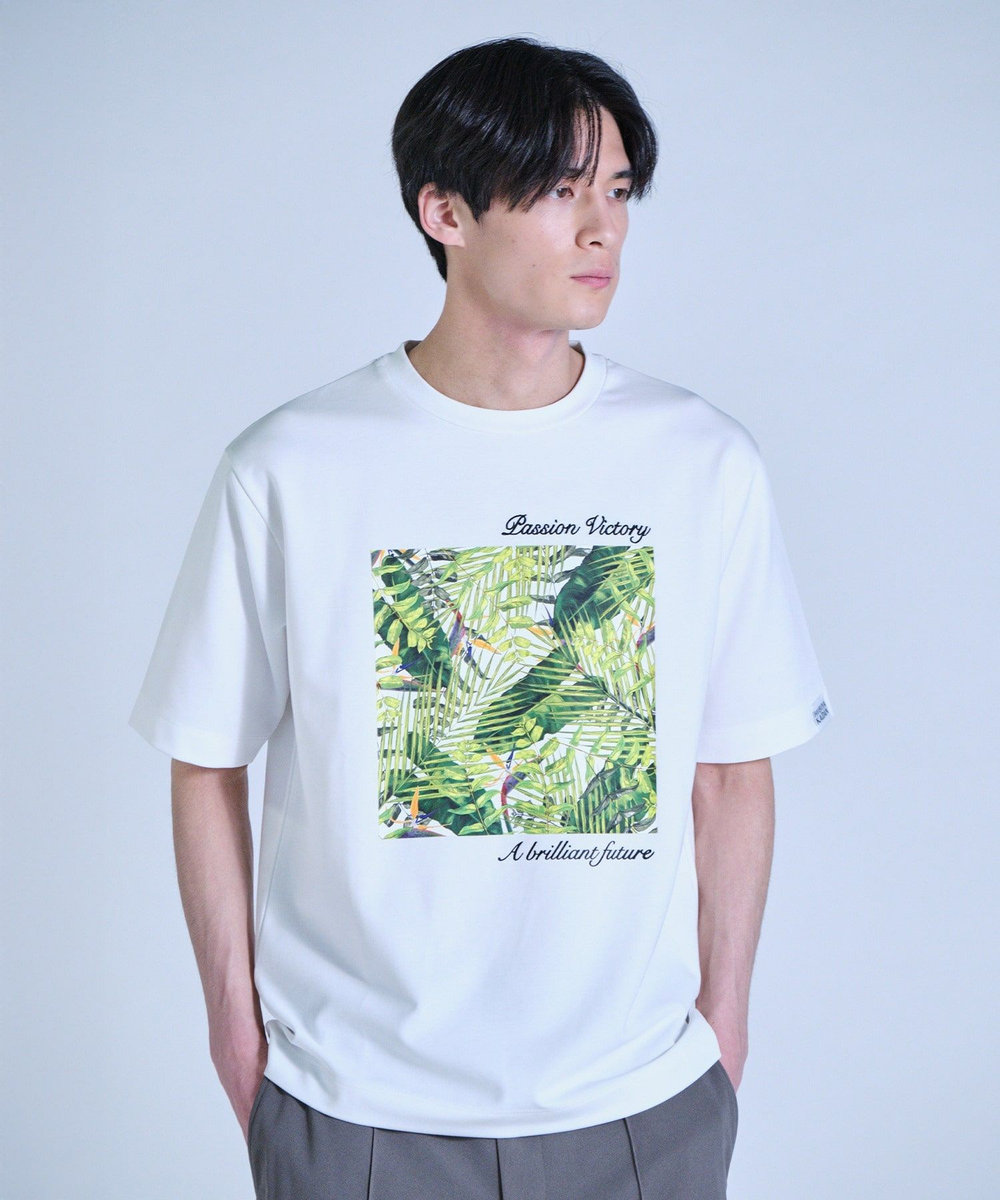 UNION STATION 【HIBIYA-KADAN】コラボグラフィックTシャツ ホワイト系その他