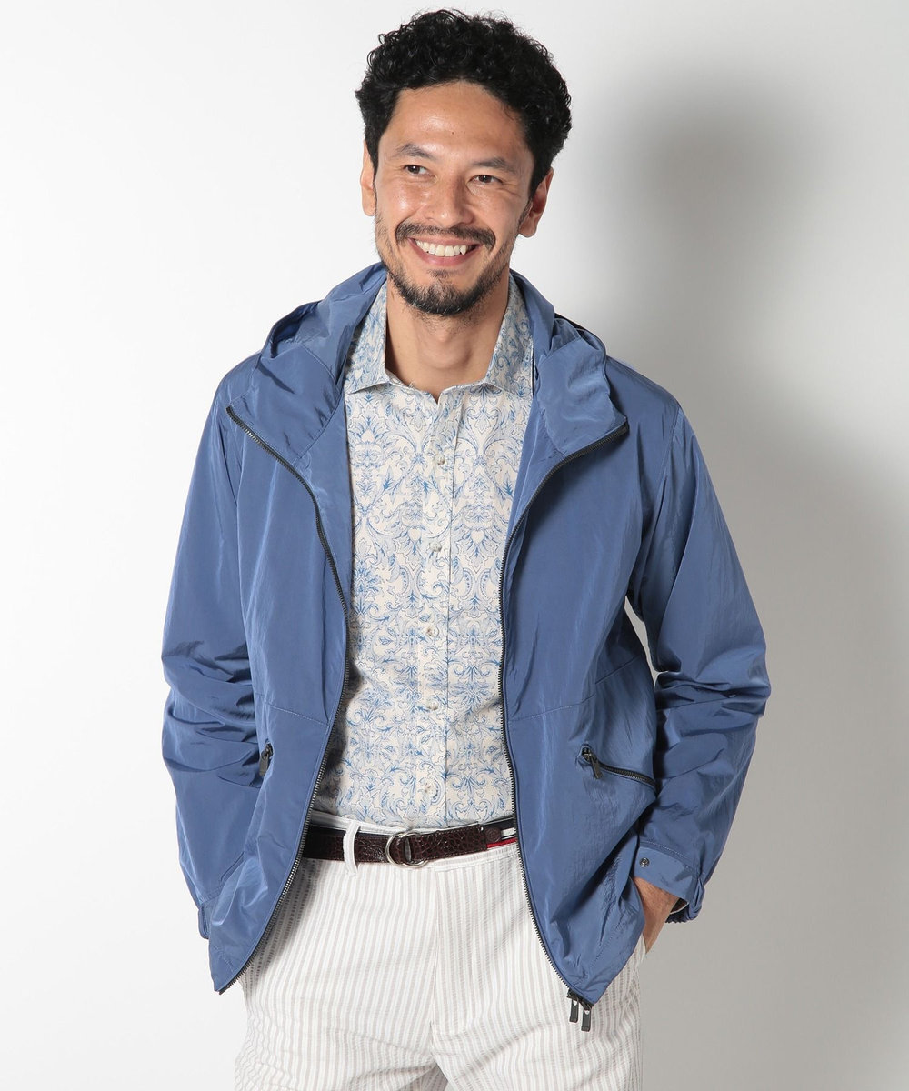 MEN'S BIGI 【ADRIANO MENEGHETTI（アドリアーノメネゲッティ）】ダブルリングリバーシブルリボンベルト トリコロール