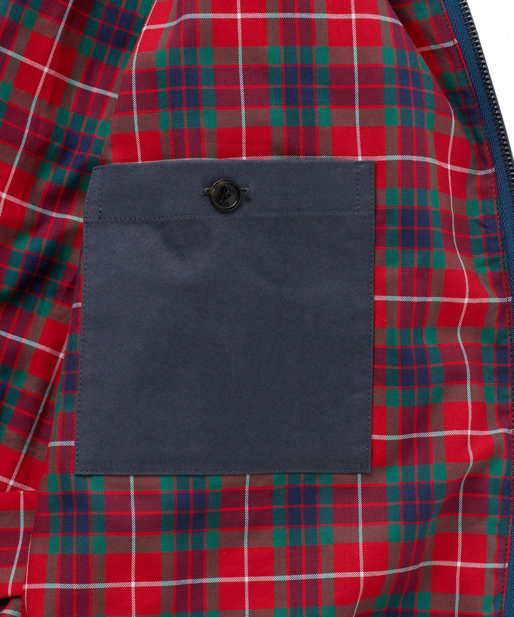 MEN'S BIGI BARACUTA G9 BOX JACKET ネイビー