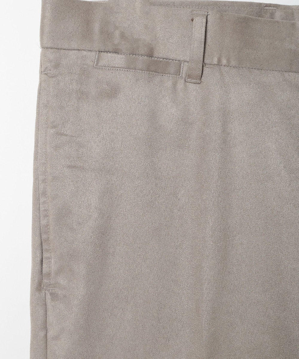 MEN'S BIGI コマスエードストレッチパンツ（セットアップ対応） グレー