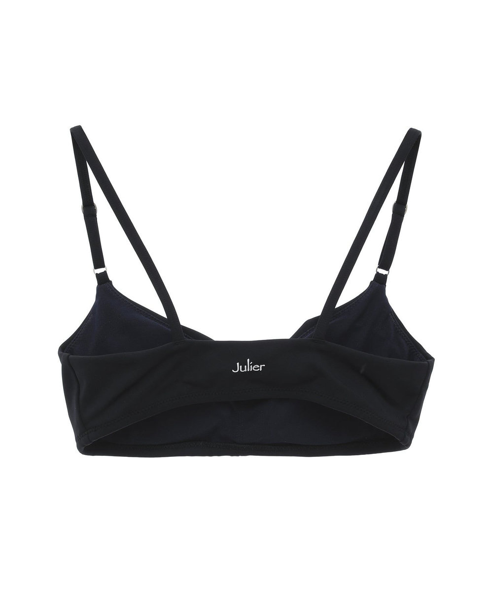 Julier YOGA FITバンドゥブラトップ/パット付き・UVカット・吸汗速乾・ホットヨガ対応・水着・水陸両用 ブラック