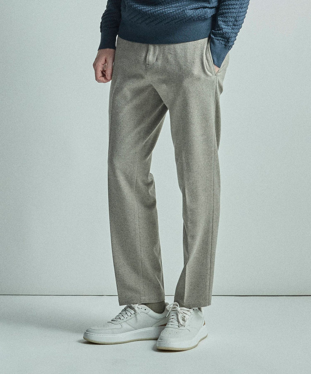 MEN'S BIGI 【COLE HAAN/コール ハーン】別注 ストレッチツイルパンツ＜2WAYストレッチ＞ ベージュ
