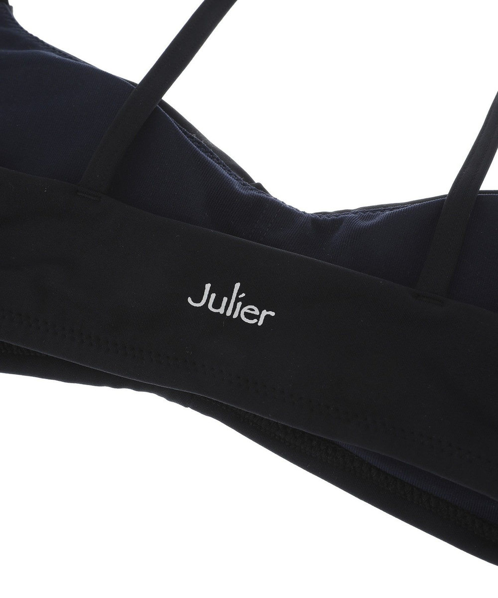 Julier YOGA FITバンドゥブラトップ/パット付き・UVカット・吸汗速乾・ホットヨガ対応・水着・水陸両用 ブラック