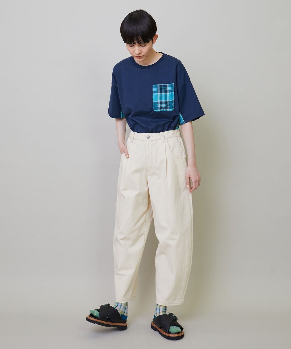 FRAPBOIS マドラスT ネイビー