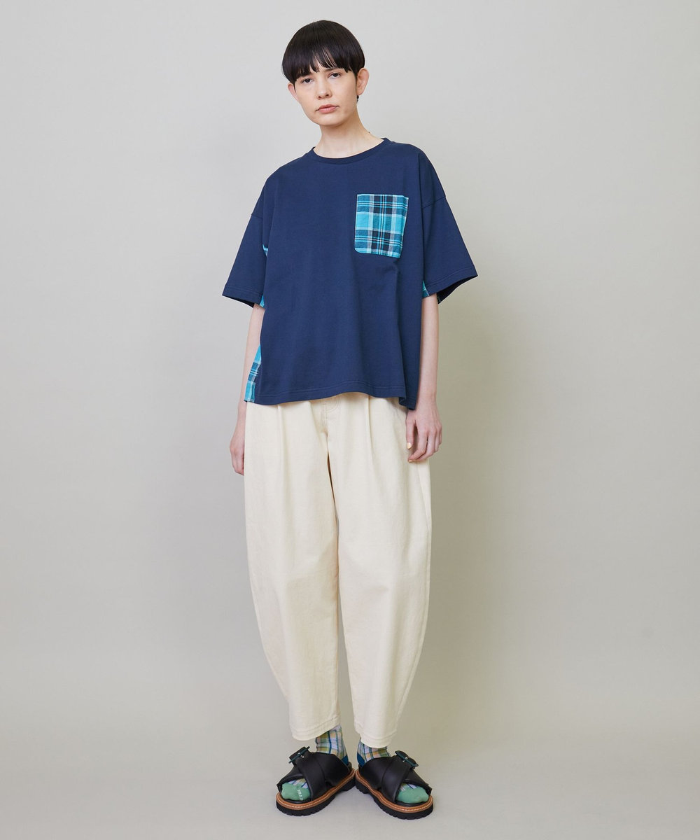 FRAPBOIS マドラスT ネイビー
