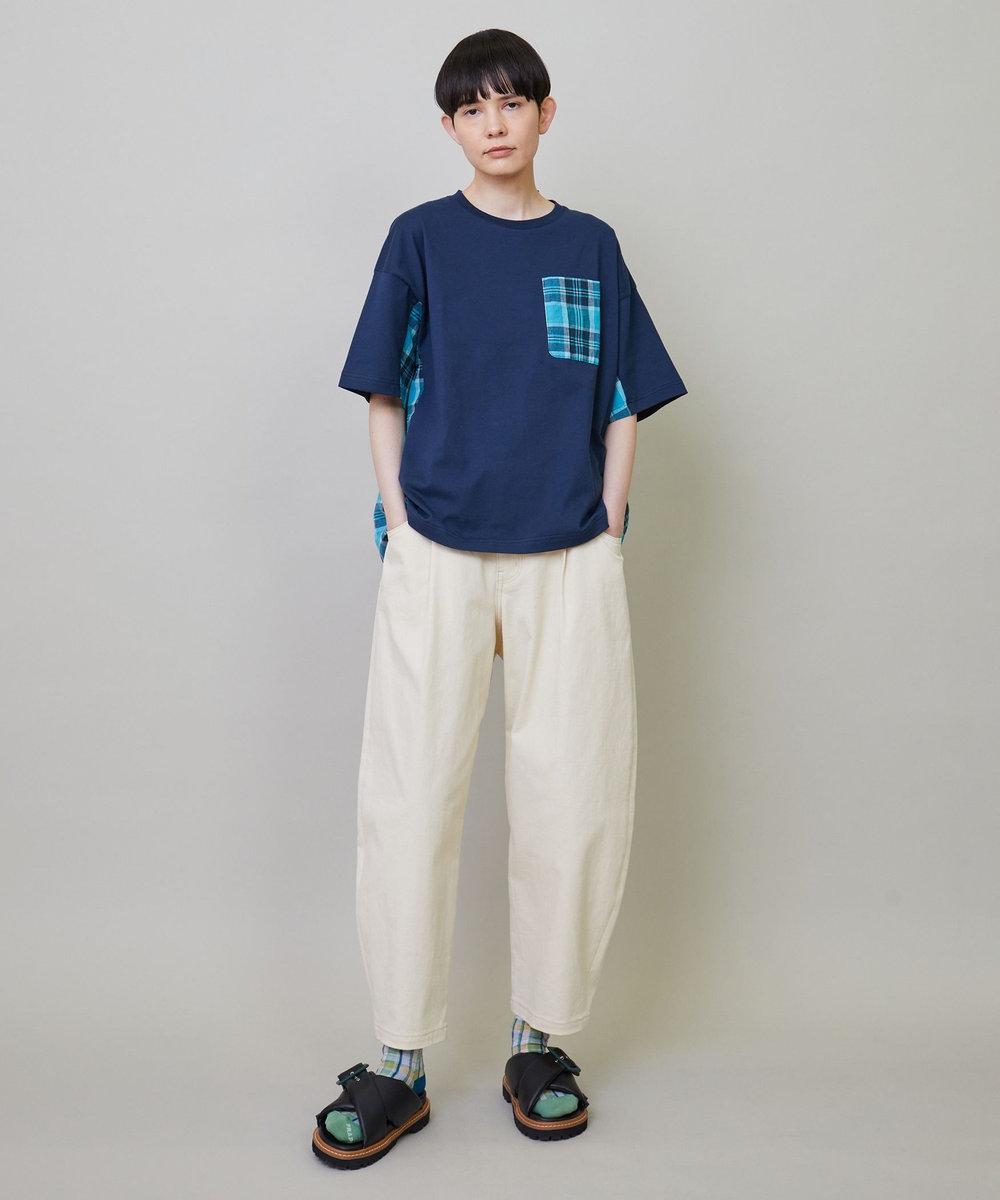 FRAPBOIS マドラスT ネイビー