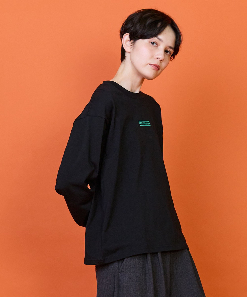 FRAPBOIS エトリーブTシャツ ブラック