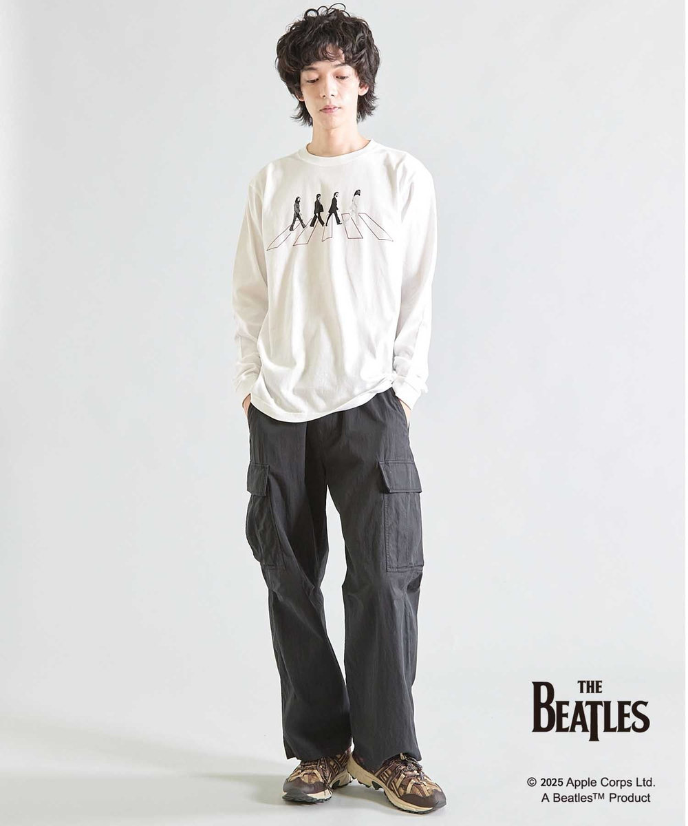 UNION STATION 【THE BEATLES / ザ ビートルズ】コラボロンTee 2 ホワイト