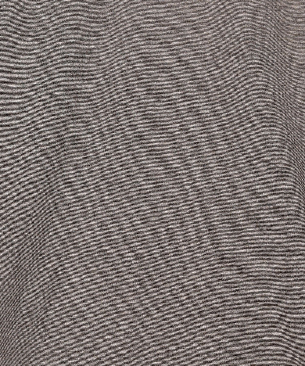 MEN'S BIGI 【ACTIVE TAILOR/アクティブテイラー】シルケットスムースクルーネック長袖Tシャツ ブラウン