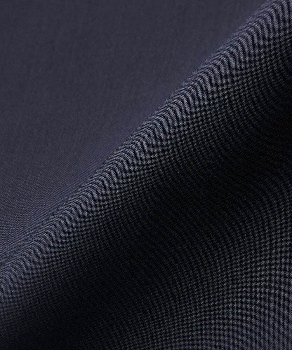 L'EQUIPE COUTURIER super120'sテクノストレッチブラウス ネイビー