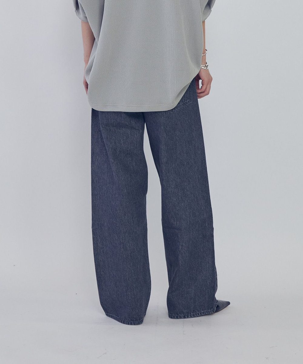 1er Arrondissement ＜NEEDBY heritage/ニードバイ ヘリテージ＞“KOH"別注デニムパンツ ダークグレー