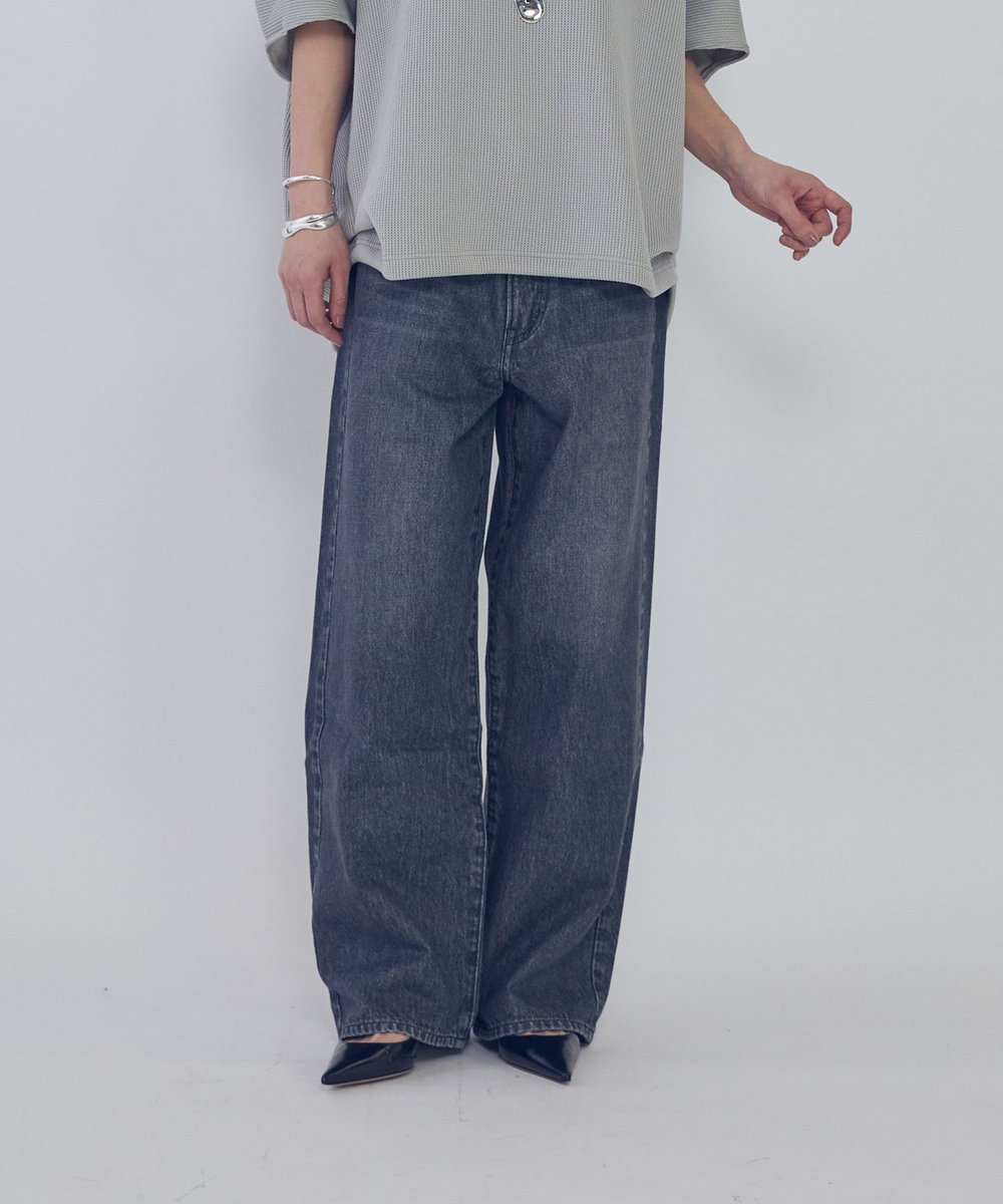 1er Arrondissement ＜NEEDBY heritage/ニードバイ ヘリテージ＞“KOH"別注デニムパンツ ダークグレー