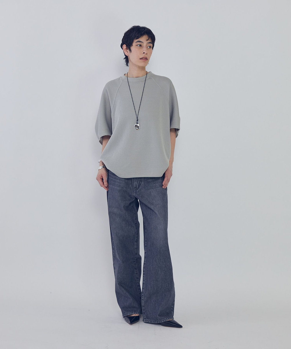 1er Arrondissement ＜NEEDBY heritage/ニードバイ ヘリテージ＞“KOH"別注デニムパンツ ダークグレー