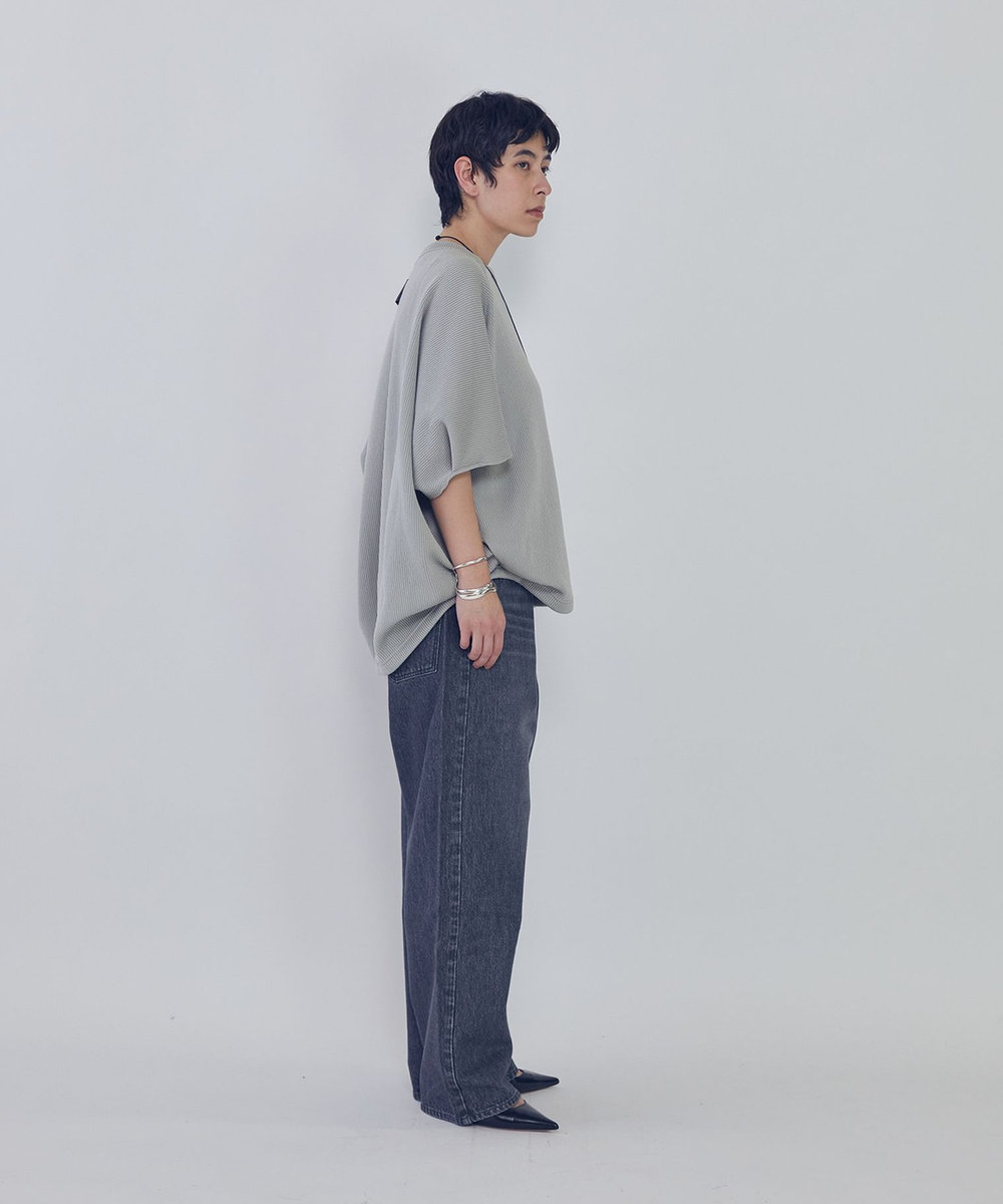1er Arrondissement ＜NEEDBY heritage/ニードバイ ヘリテージ＞“KOH"別注デニムパンツ ダークグレー