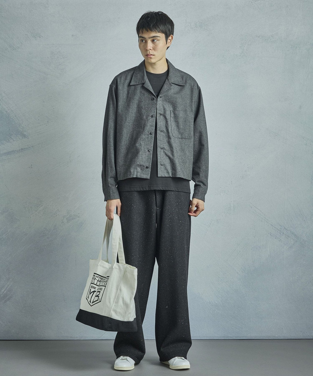 MEN'S BIGI 【50th Anniv . 菊池武夫】LOGO TOTE ホワイト系その他
