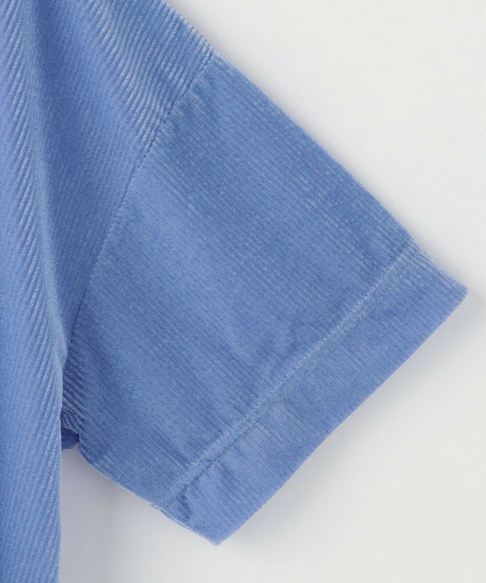 feerique feerique リヨセルパイルビッグTシャツ サックスブルー