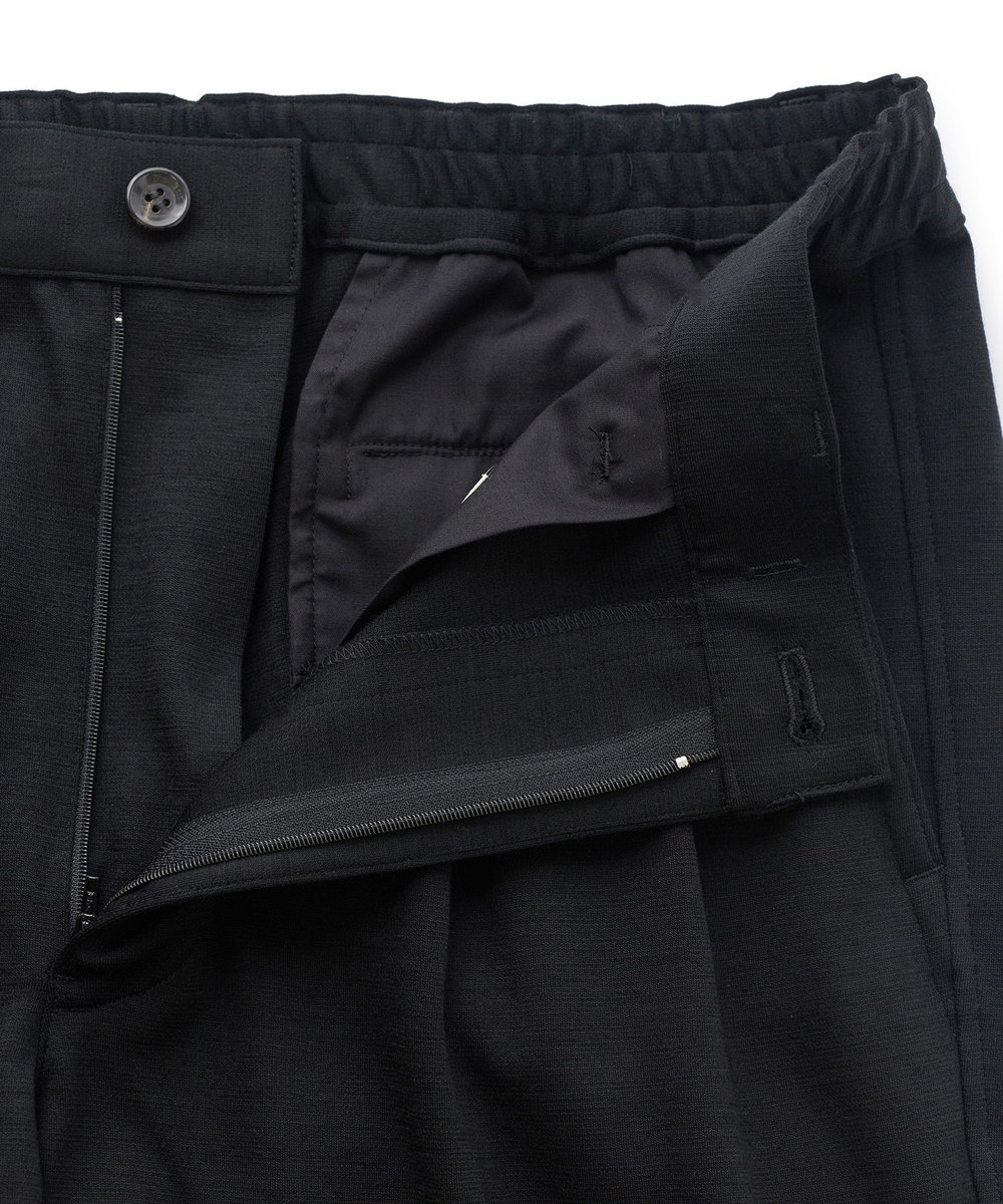 MEN'S BIGI REDA ACTIVE ウールポンチスラックス＜ストレッチ/防臭/通気性/撥水/防シワ＞ ブラック