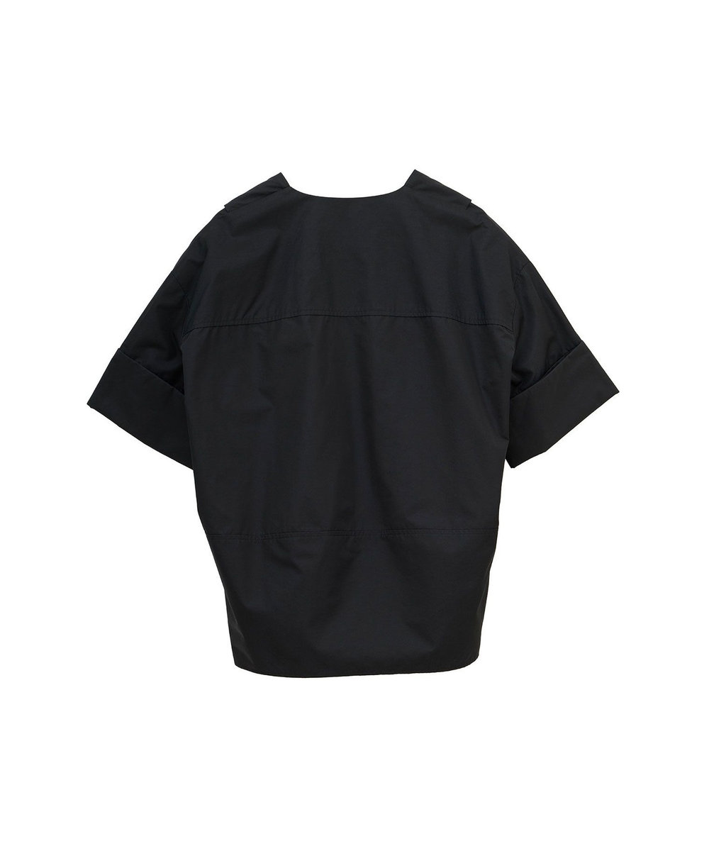 1er Arrondissement Vネックブラウス ブラック