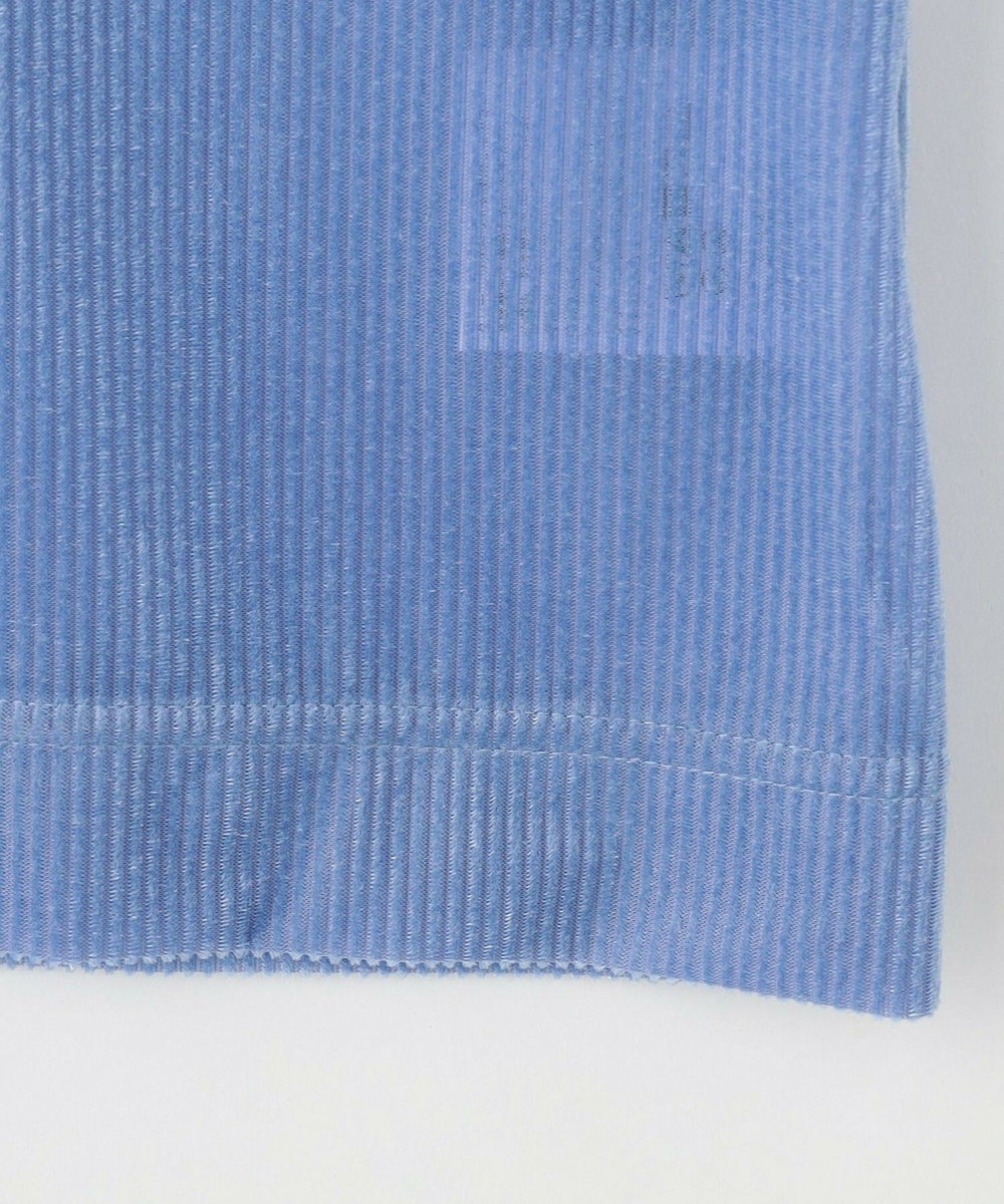 feerique feerique リヨセルパイルビッグTシャツ サックスブルー
