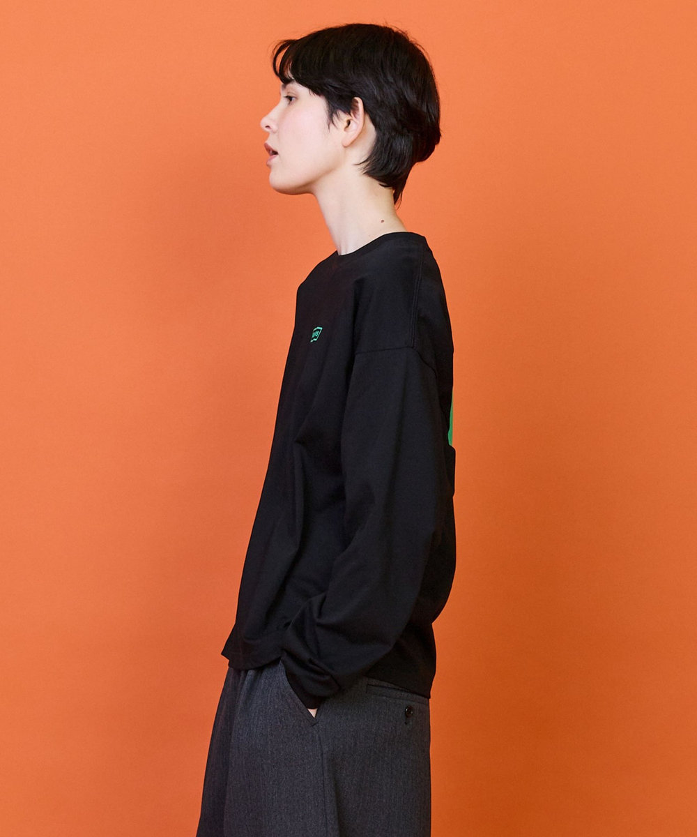 FRAPBOIS エトリーブTシャツ ブラック