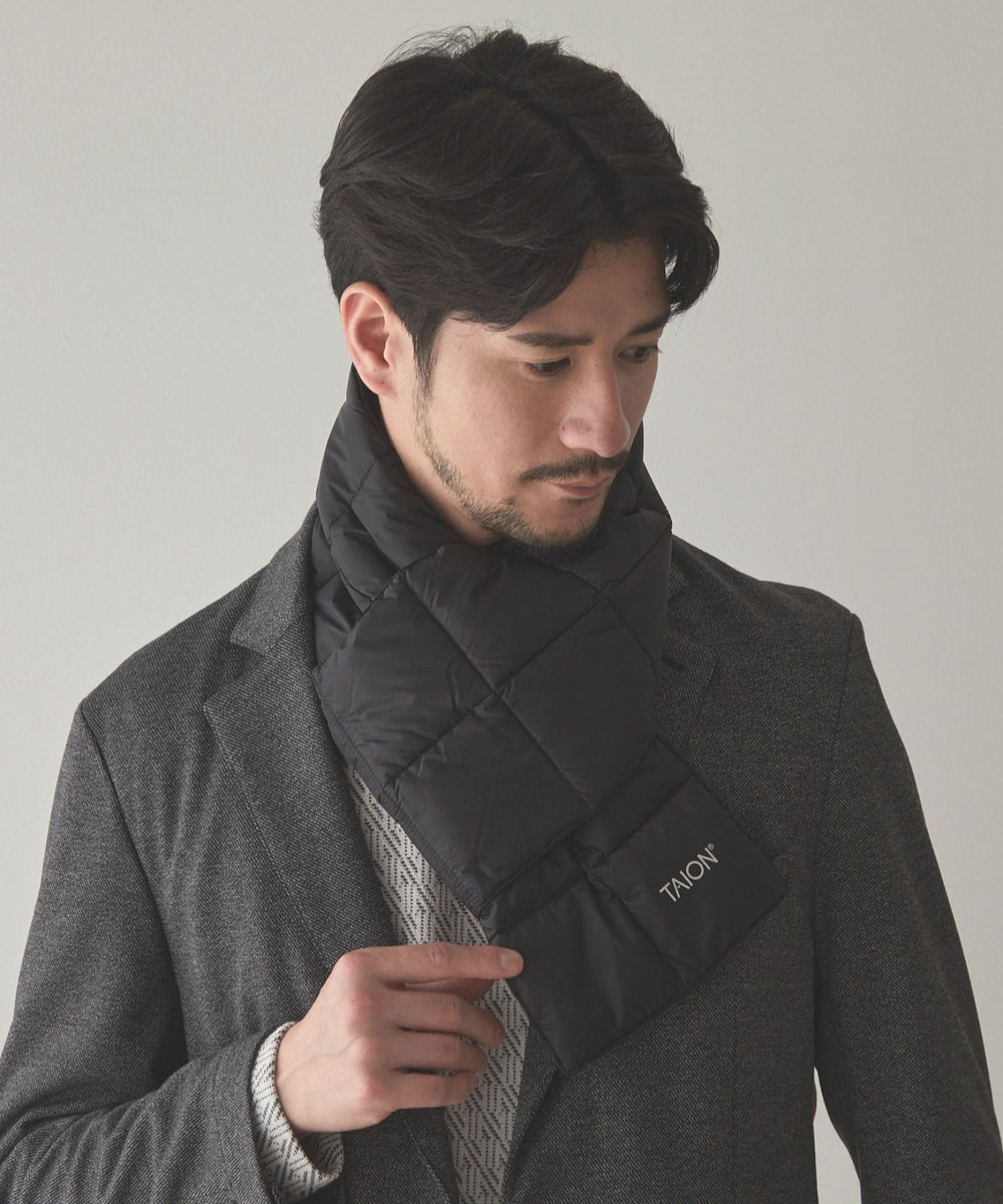 UNION STATION TAION BASIC DOWN SCARF ブラック