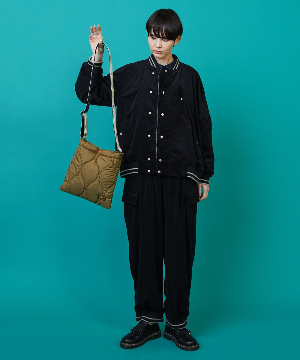 FRAPBOIS キルティングBAG カーキ