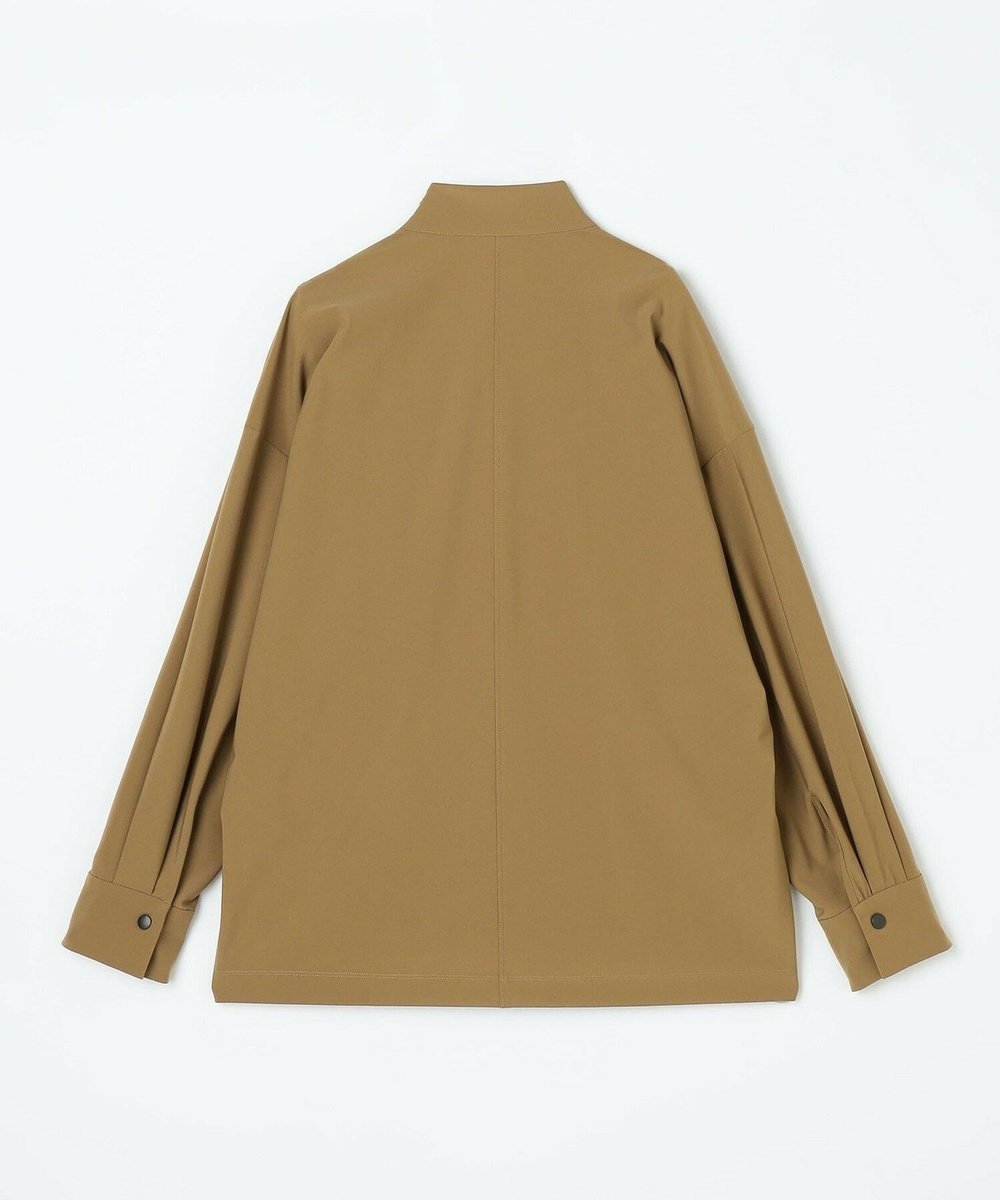 L'EQUIPE ハイカウントジャージジャケット キャメル