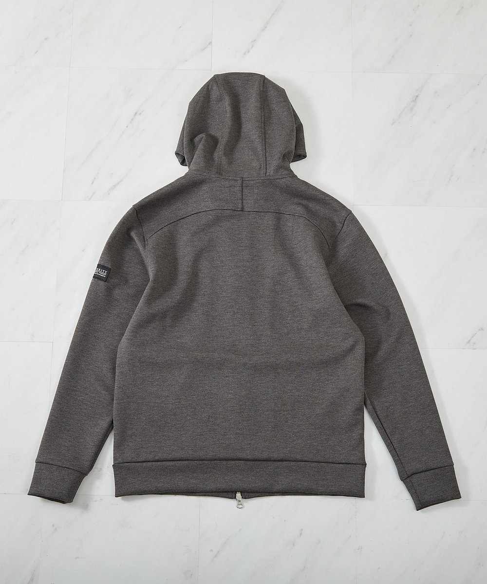 UNION STATION <プロスペリティ×UNION STATION>ストレッチポンチジップアップパーカ グレー