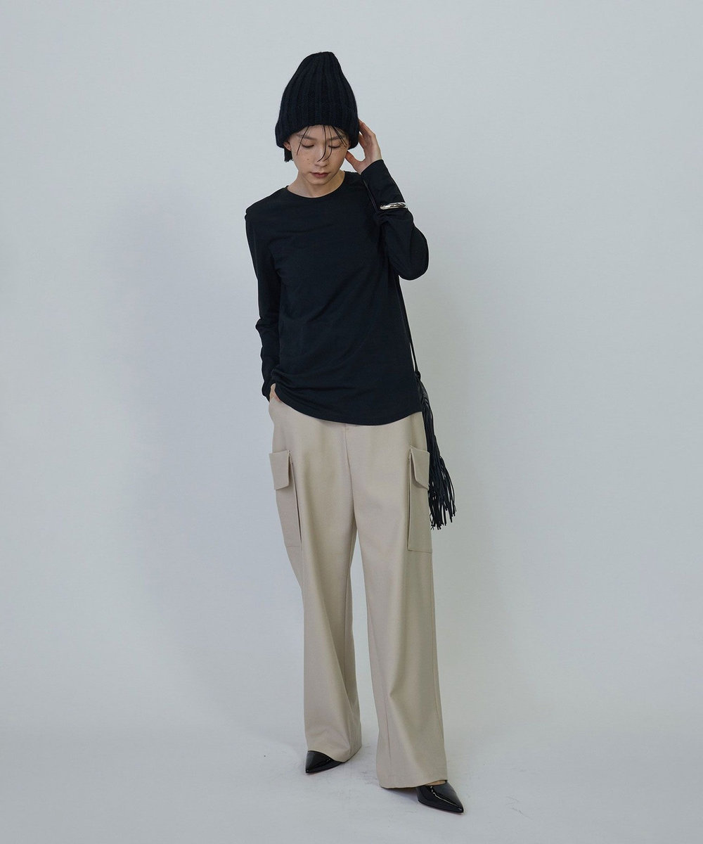 1er Arrondissement ＜KIJIMA TAKAYUKI (キジマ タカユキ)＞アルパカウールビーニー ブラック